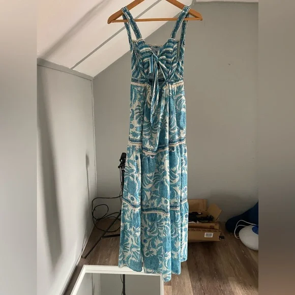 Blue maxi dress New size M - Picture 2 of 4